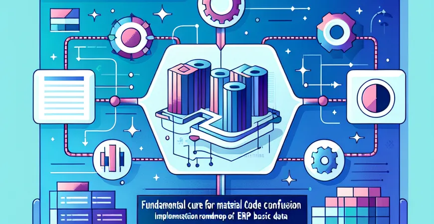  物料编码混乱根治：ERP基础数据“清零重构”的实施路线图  